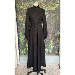 Stylish women's long sequin embroidered dress