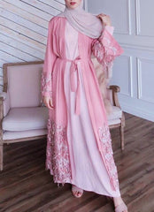 Jalabiya Patchwork dress