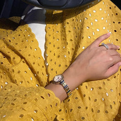 Jalabiya Step into sophistication with a pure cotton jalabiya set | featuring a breezy crochet outer jacket and a white inner layer | a fashionable cardigan style | and a touch of minimalist refinement