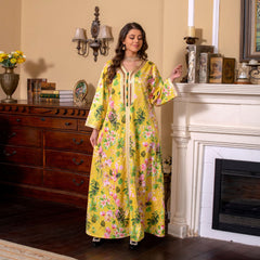Jalabiya Printing dress