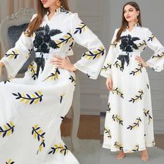 Jalabiya Sequin embroidery dress