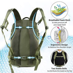 New waterproof backpack outdoor military backpack tactical sports camping hiking fishing hunting bag