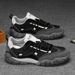 2023 New Men's Work Shoes Non-slip Wear-resistant Outdoor Hiking Shoes Comfortable Breathable Casual Shoes Fashion Shoes