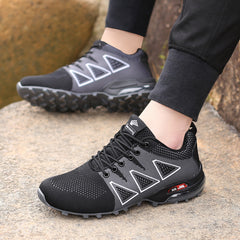 New large size outdoor hiking sneakers men's shoes shock absorption sports hiking shoes breathable hiking shoes