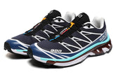 Salomon XT-6 Advanced Navy Blue White Blue Outdoor Hiking Shoes Lightweight Jogging Shoes Men's Shoes Mountaineering Sports Shoes Casual Running Shoes