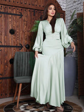 Elegant Skinny Satin Hip Dress