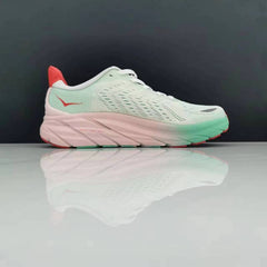 Green powder HOKA ONE ONE Clifton 8 cushioning hiking shoes hiking shoes light casual sports shoes