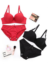 المرأة مثير Underwire الصدرية مجموعة ملابس داخلية نسائية التغطية الكاملة حمالة صدر قطن مريحة للتنفس رفع البرازيلي الأعلى رفع الثدي اليومي الملابس الداخلية