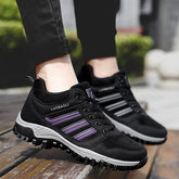 Autumn and winter women's -top single shoes sneakers large size outdoor hiking shoes hiking shoes rubber sole couple shoes