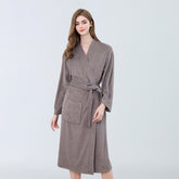 Four seasons bathrobes, bathing dresses, female towels, bathrobes, couples plus size, long spa hot spring beach bathing suits