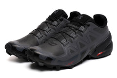 Dark gray Salomon XA PRO 3D v8 men's trail running shoes women's breathable sports running shoes outdoor hiking shoes