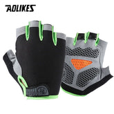 Cycling Gloves MTB Road Riding Gloves Anti-slip Camping Hiking Gloves Gym Fitness Sports Bike Bicycle Glove Half Finger