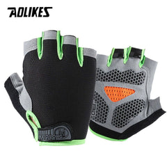 Cycling Gloves MTB Road Riding Gloves Anti-slip Camping Hiking Gloves Gym Fitness Sports Bike Bicycle Glove Half Finger