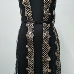 New cross-border foreign trade women's clothing independent station ebay sexy mesh shawl prom dress two-piece new