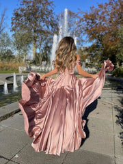 New women's sexy one word neck slit big wedding bridesmaid evening dress new product