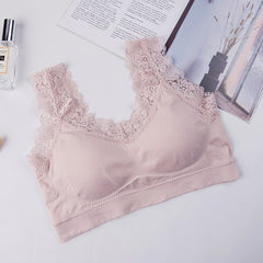 bras Yoga vest motion Underwear lace Camisole Underwear Thread seamless sexy underwear