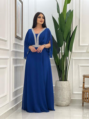 elegant chiffon waist dress