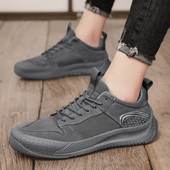 أحذية رياضية صيفية جديدة خفيفة الوزن تسمح بالتهوية لعام 2022 أحذية رجالية للمشي لمسافات طويلة مقاومة للاهتراء في الهواء الطلق-أحذية غير رسمية