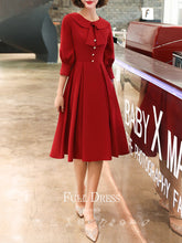 Student graduation dress short ladies birthday party dress holiday dress simple