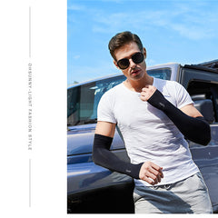 Men’s Women’s White outdoor arm sleeve Cycling Bicycle Riding Basketball Baseball Football Shooter Tennis Outdoor Research Hiking Fishing Arm Sleeve