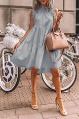 Summer Dresses for Women Elegant Pleated Party Dresses Beach Holiday Boho Robes Vintage Dresses for Women Office Ladies
