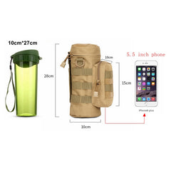 Tactical Molle Pouch Military Kettle Bag Nylon Portable Outdoor Sports Army Hunting Camping Fishing Hiking Accessory Tool Bag