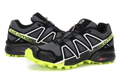 Gray silver black silver Salomon outdoor casual retro Speed Cross 4 knitted surface hiking sneakers men's hiking shoes 40-46