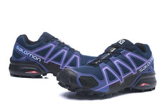 Black and purple Salomon outdoor casual retro SPEED CROSS 4 surface hiking sneakers women's hiking shoes 36-42