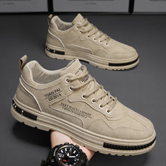 Mens Shoes Casual Summer Sneakers Outdoor Platform Hiking Fashion Luxury Leather Loafers Tennis Ankle Boots Flat Trainers