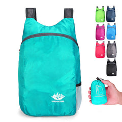 Folding Sports Backpack Lightweight Waterproof Backpack Outdoor Travel Sports Backpack Skin Bag
