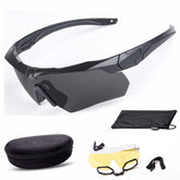 Military Bulletproof Glasses Outdoor Tactical Goggles Shooting Cs Riding Mountaineering Three Sets Of Lenses