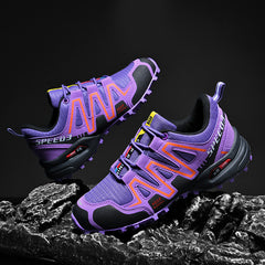 Outdoor hiking shoes hiking shoes women's waterproof and breathable low-top mountain climbing non-slip men's and women's couples large size