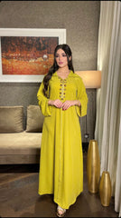 Robe diamond-studded ribbon dress abaya women's clothing ethnic