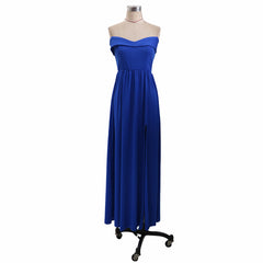 European and American new dresses low shoulders large swing dresses dress