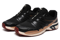 Black, brown and white Salomon outdoor casual retro XT WINGS 2 light knitted sports shoes men's hiking shoes 40-45