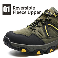 Men's casual sports breathable mountaineering shoes 2023 spring and autumn new outdoor hiking trend travel shoes men's shoes breathable without grindi