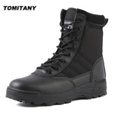 Tactical Military Boots Men Boots Special Force Desert Combat Army Boots Outdoor Hiking Boots Shoes Men Work Safty Shoes