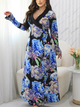 blazer collar print dress