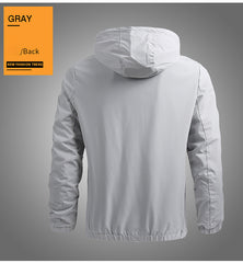 STRAVA Spring Autumn Windproof Cycling Jacket Men Breathable Hooded Blazer Hiking Waterproof Wear Scratch Resistant Riding Jacket Coats
