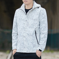 Thin Men's Outdoor Jackets Mountaineering Suit Travel Suit Hiking Jacket Tops