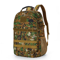 Oxford cloth backpack camouflage outdoor mountaineering bag men's travel bag multi-functional large-capacity waterproof military fan tactical bag