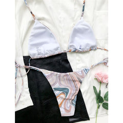 ملابس سباحة بكيني مثيرة من Trianglg ملابس سباحة نسائية رافعة للأعلى موضة صيف 2021 بدلة استحمام برازيلية بكيني طقم ملابس شاطئ للسيدات