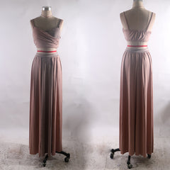 جودة عالية فستان مثير سليم فستان مثير الحرير الحليب تنورة طويلة حار بيع السلع الفورية