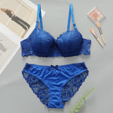 Women's Sexy Bra Push Up Full Coverage Lace Lingerie Set