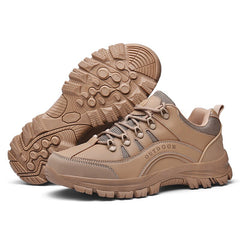 Men's shoes spring non-slip wear-resistant trend waterproof outdoor hiking shoes