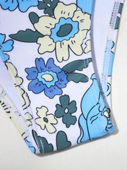 BINKI亚马逊2022年新款印花运动款分体泳装