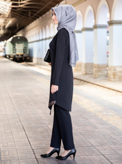 Muslim women's suit new dress two-piece Hui banquet dress Arab dress Middle East dress