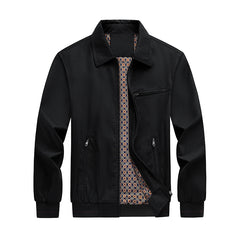 Men's jacket new fashion handsome young and middle-aged outdoor tooling military jacket coat simple trend all-match men's clothing