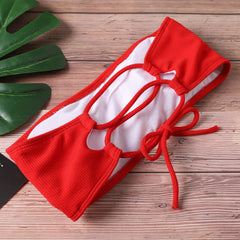 European and American sexy bikini ladies sexy split swimwear