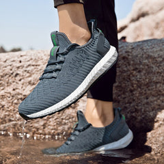 Outdoor waterproof shoes spring and autumn rainproof rainproof antifouling travel shoes non-slip men's and women's sports shoes couples hiking shoes